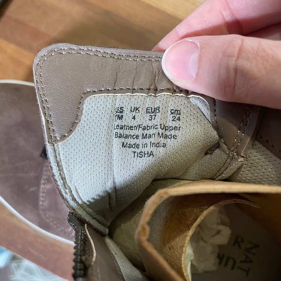 Naturalizer Tisha slip on wedge sneaker  - 7M  Brown - Picture 4 of 12